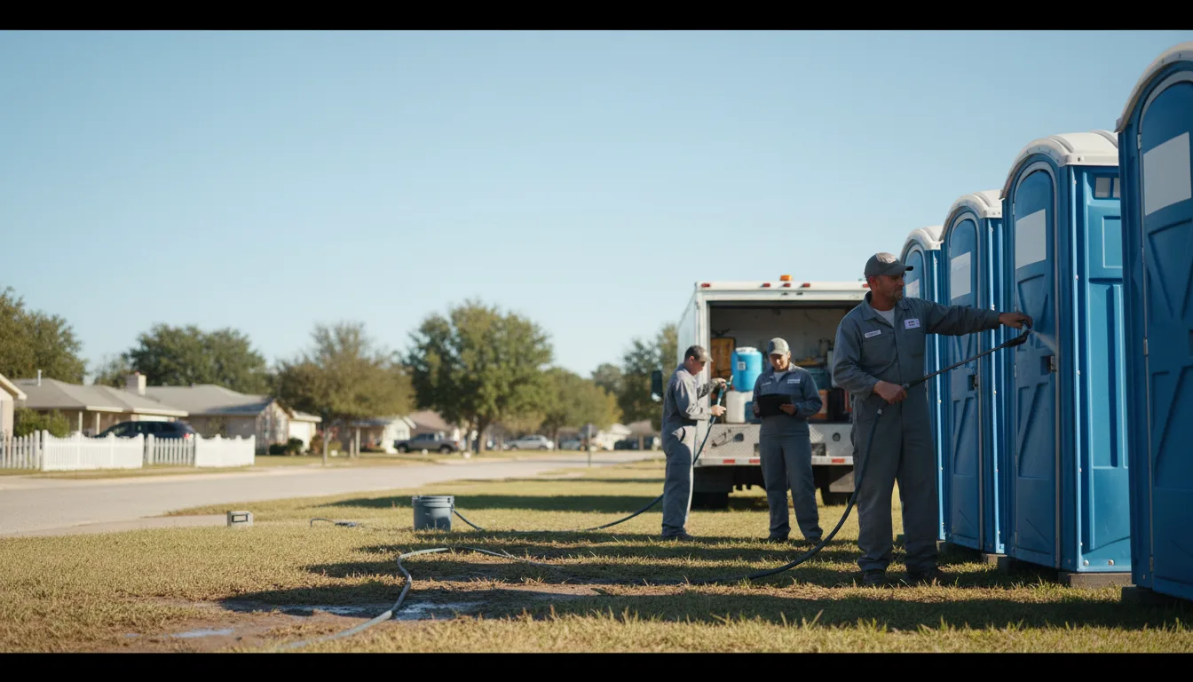 Long-Term Portable Toilet Rental in Lolita, TX near me